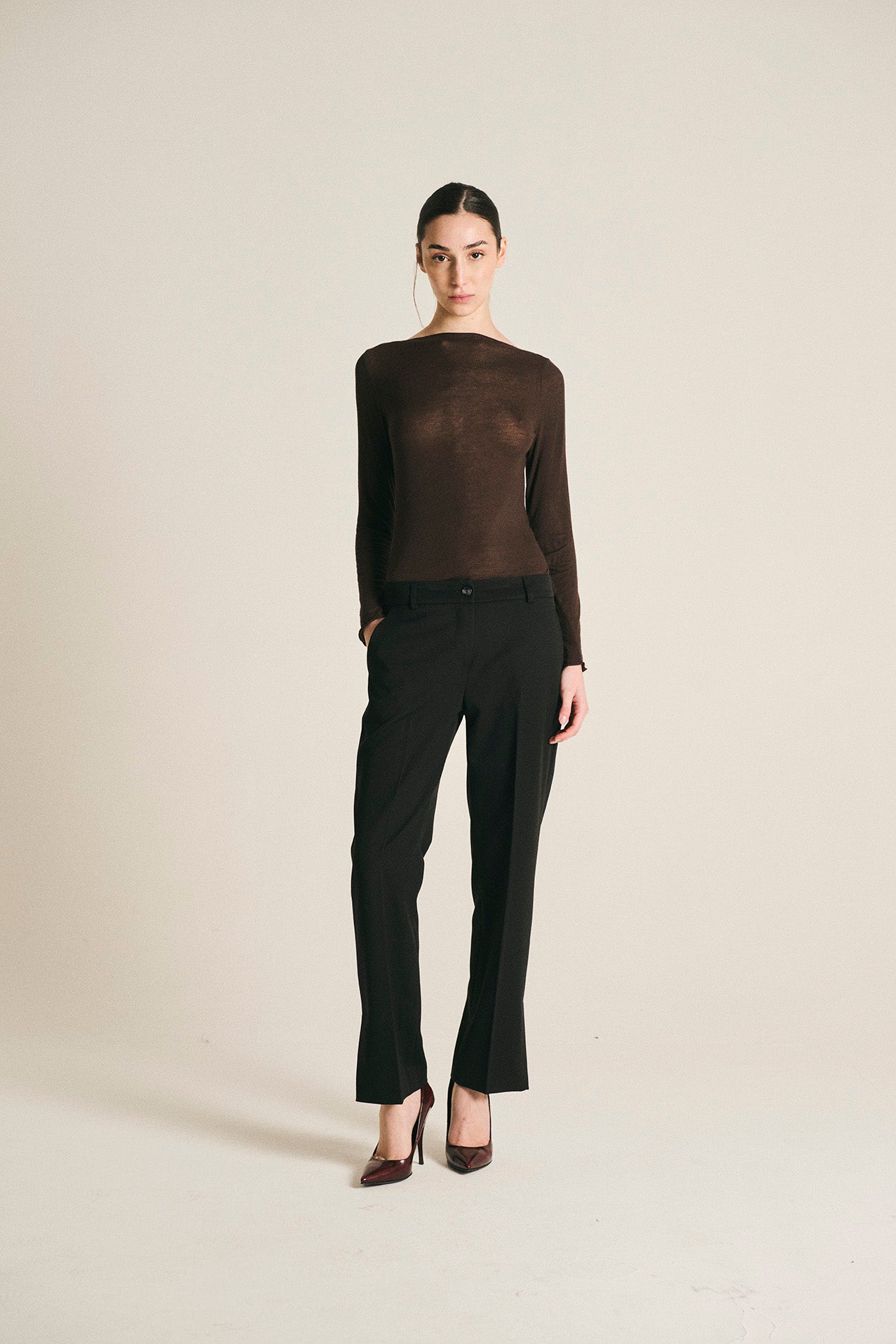 Pantalone l'occasione - Nero