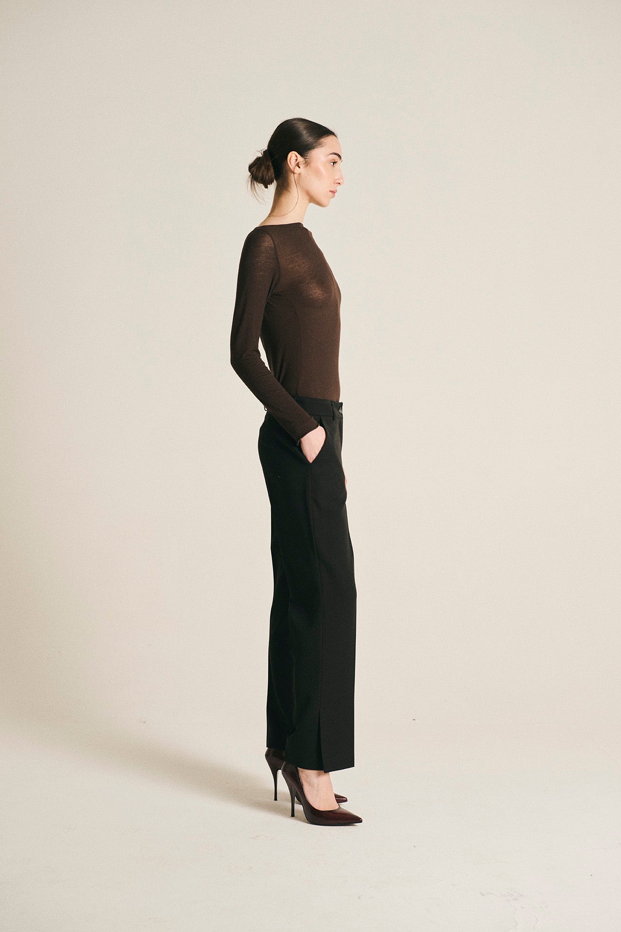 Pantalone l'occasione - Nero