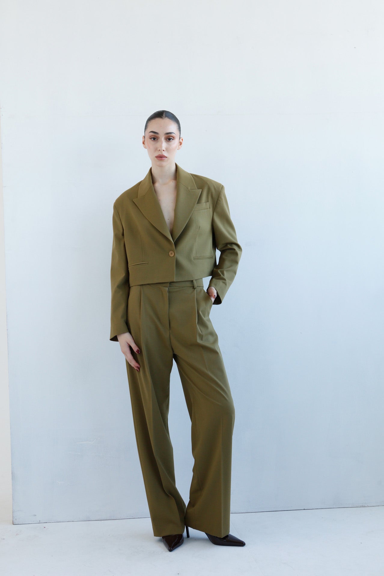Pantalone Cin Cin - Oliva