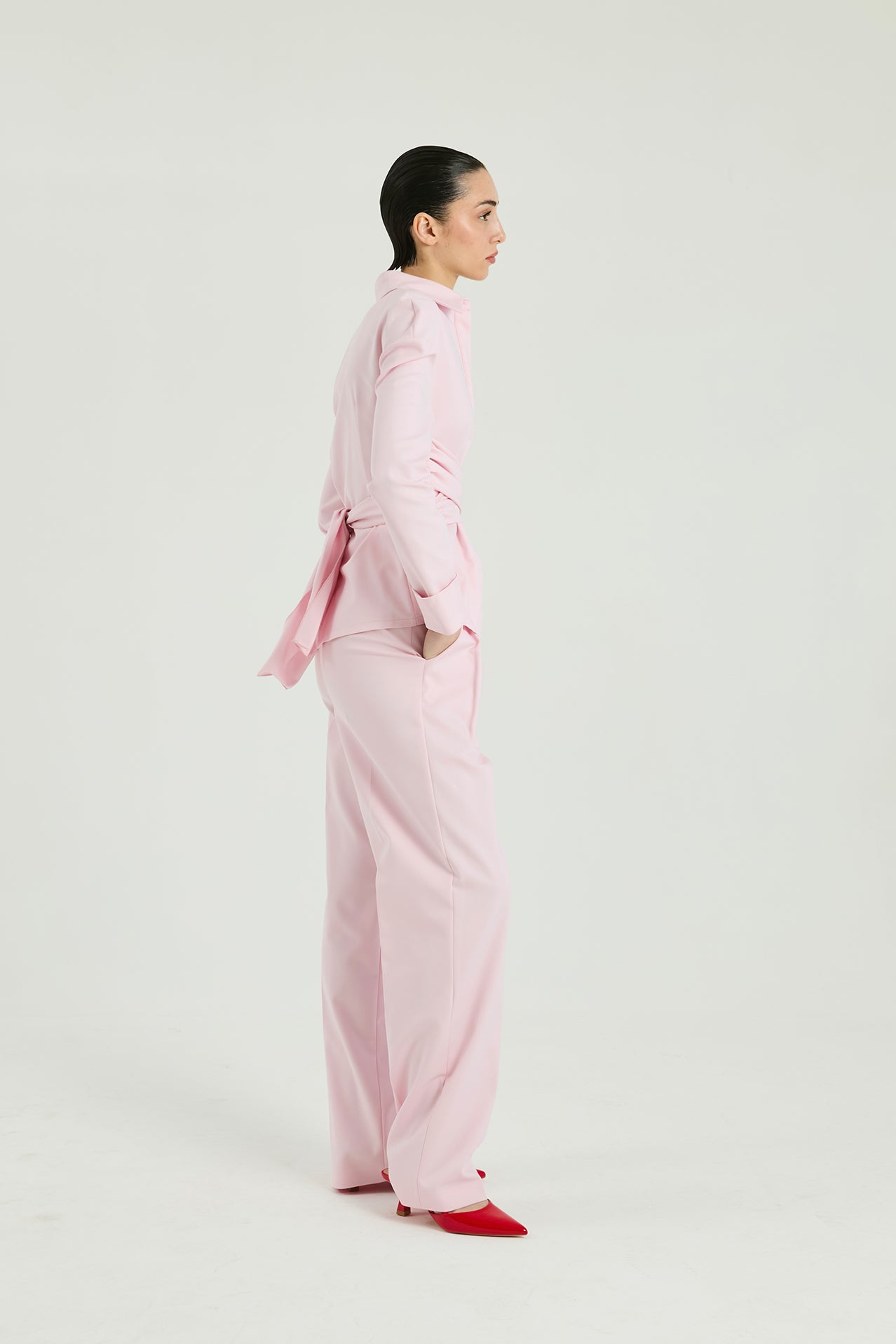 Camicia l'abbraccio - Rosa