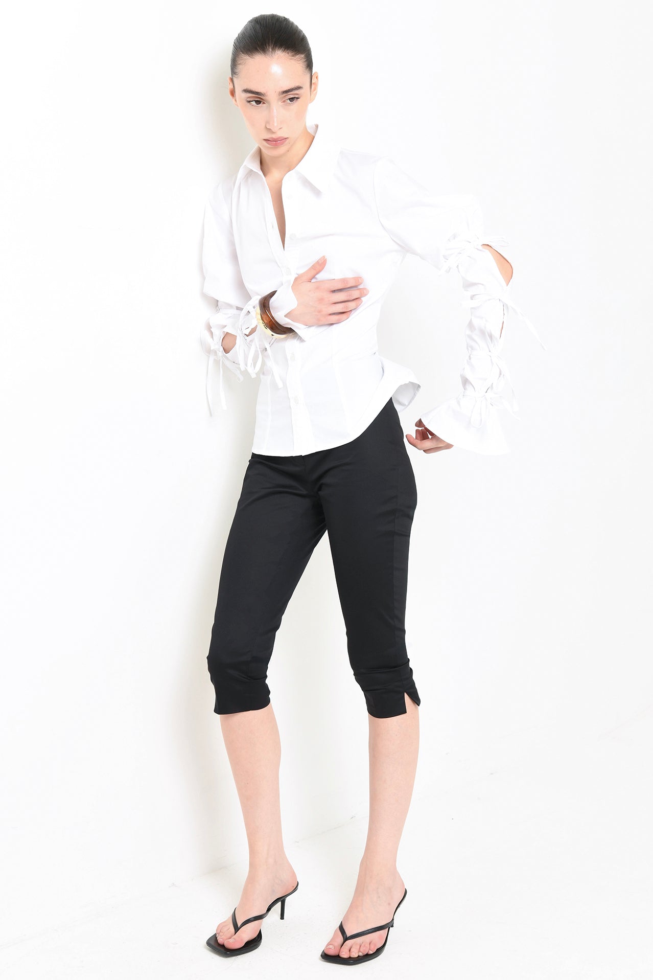 Camicia L'Intreccio - Bianca