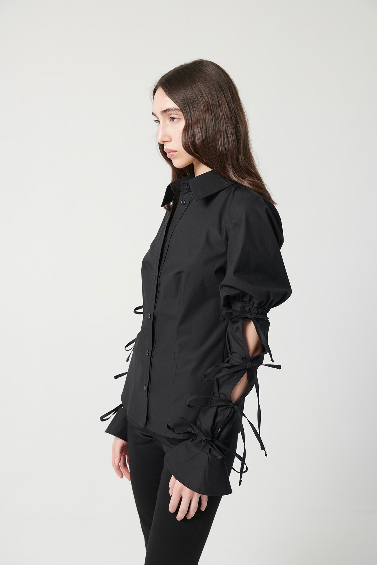 Camicia L'Intreccio - Nero