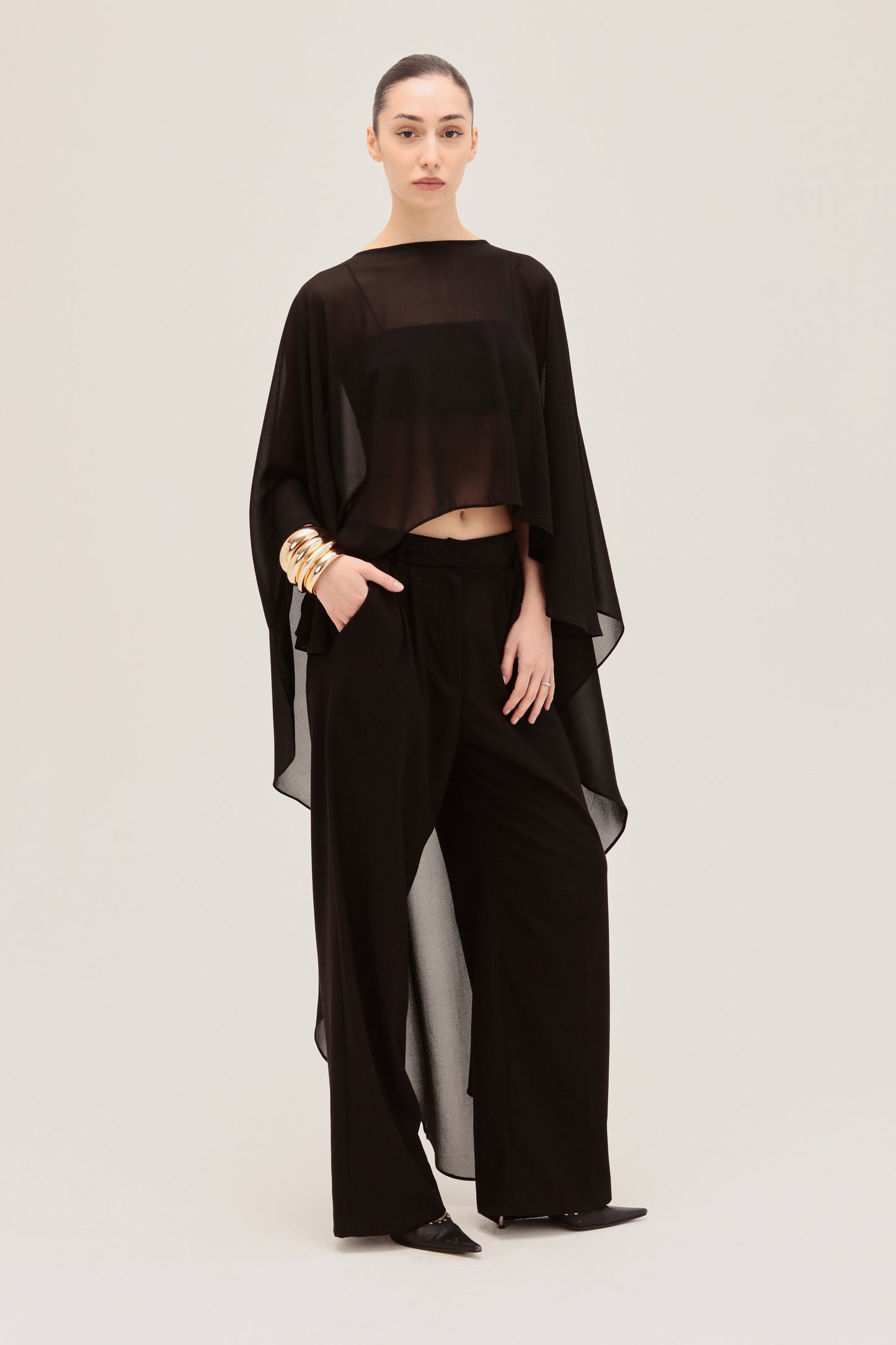 Pantalone l'Essenziale - Nero