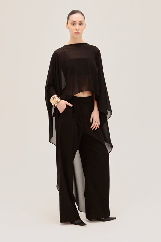 Pantalone l'Essenziale - Nero