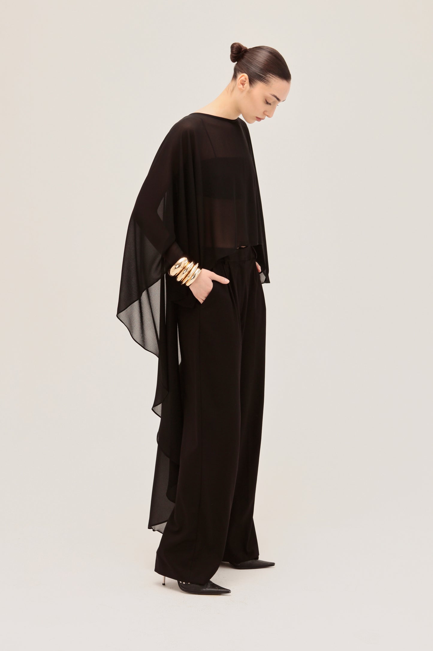 Pantalone l'Essenziale - Nero