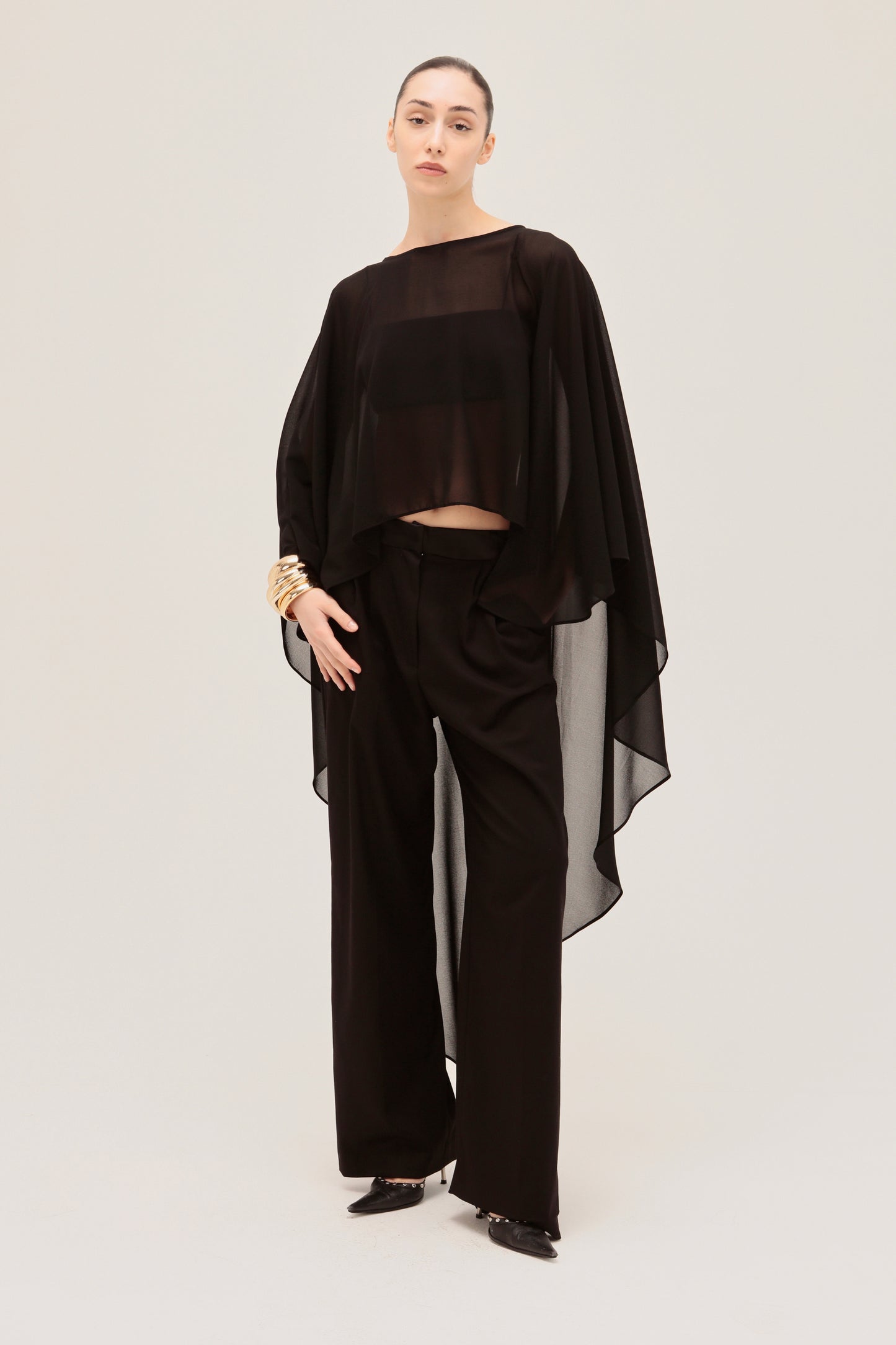 Blusa il Diamante di Stagione - Nera