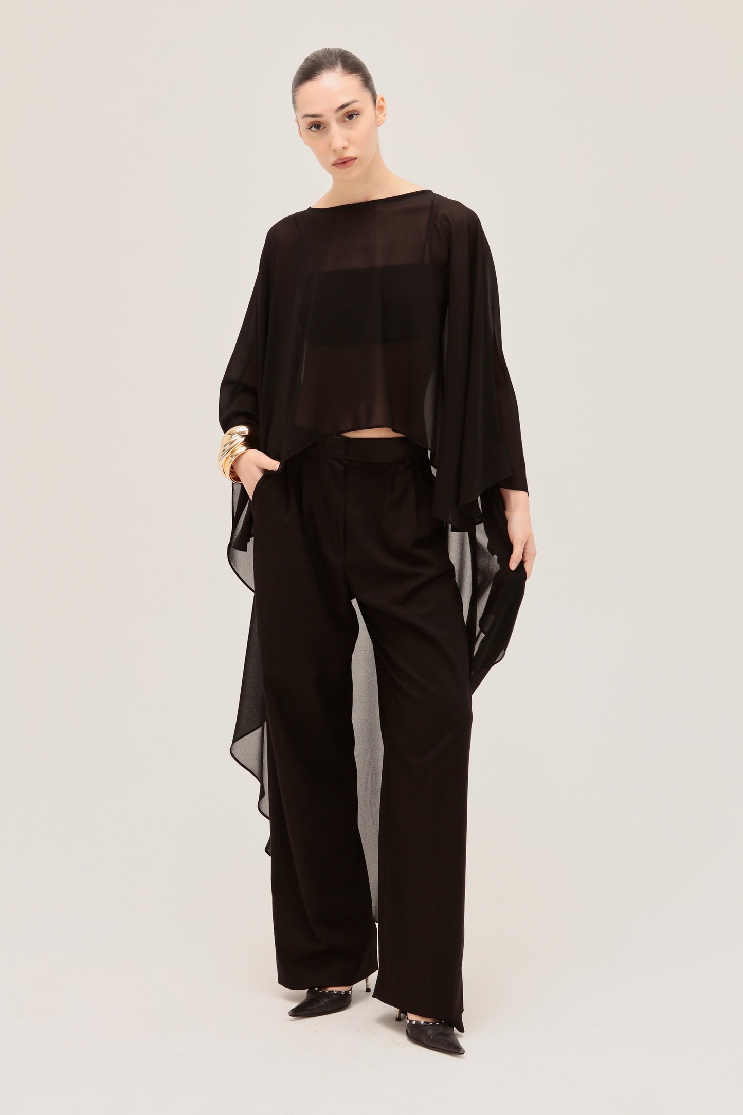 Blusa il Diamante di Stagione - Nera