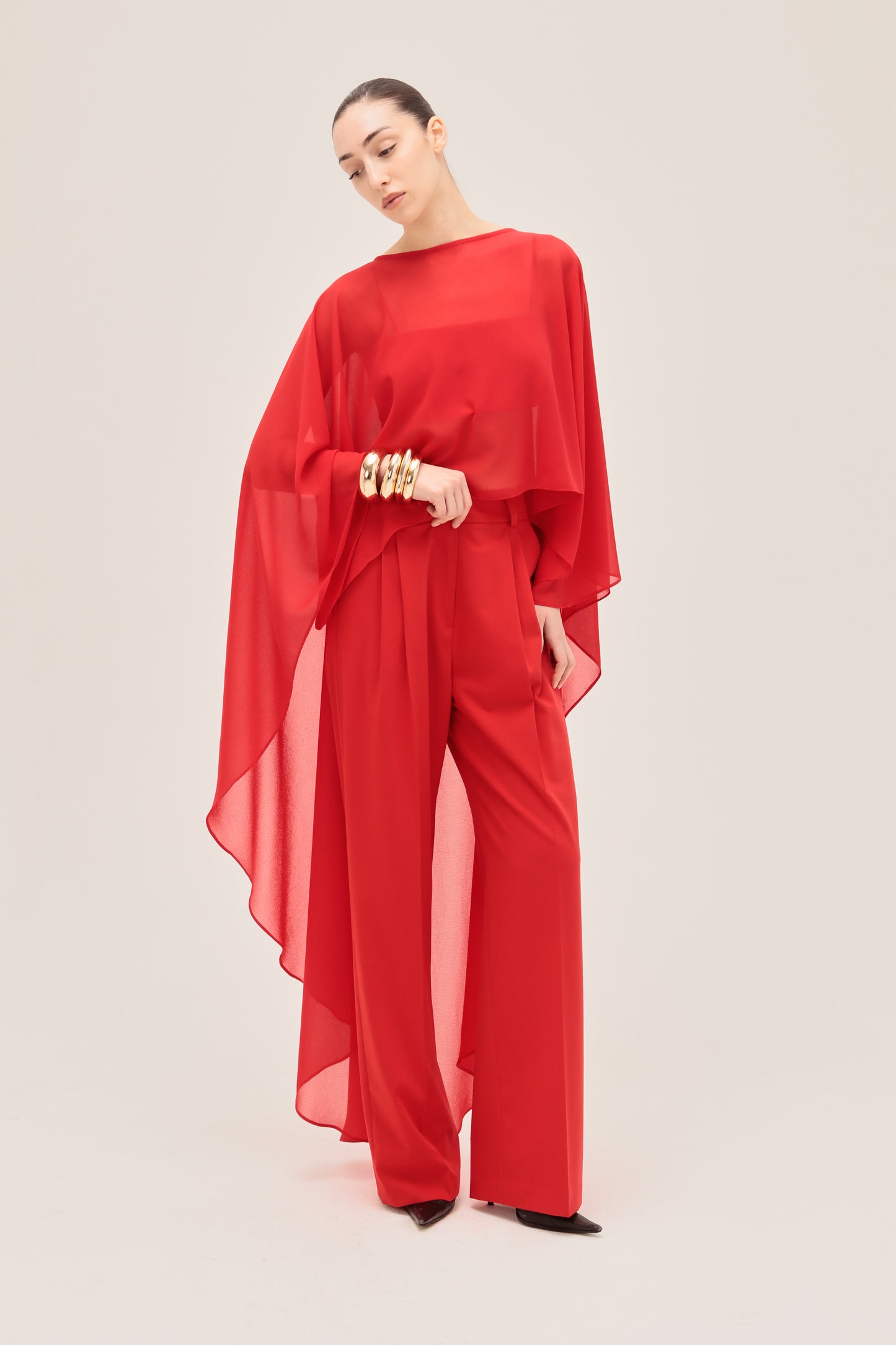 Blusa il Diamante di Stagione - Rossa