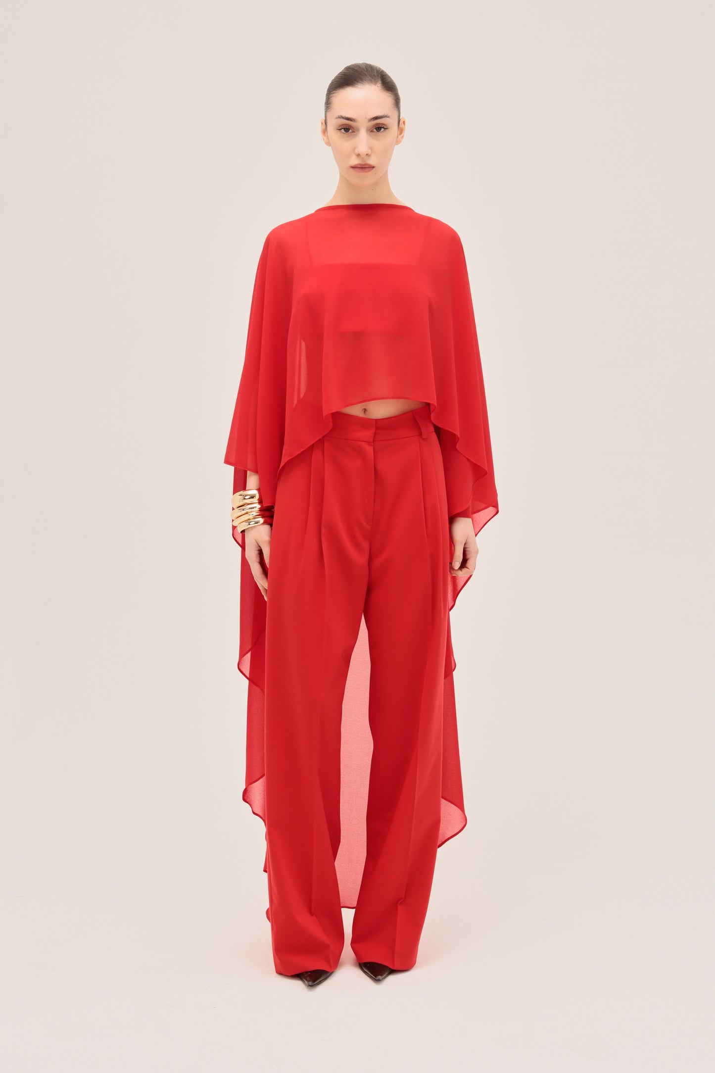 Pantalone l'Essenziale - Rosso