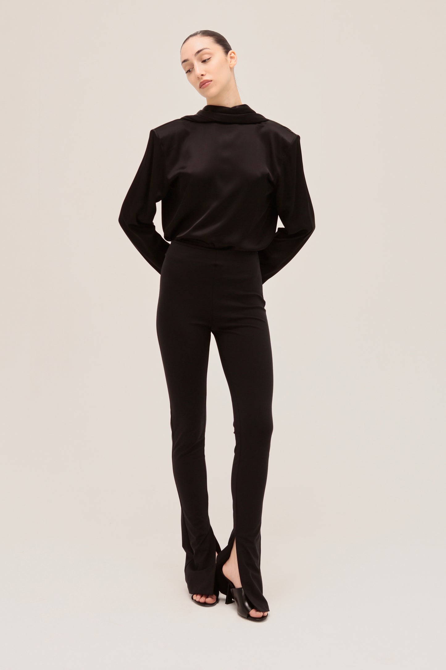 Blusa La Rondine - Nera