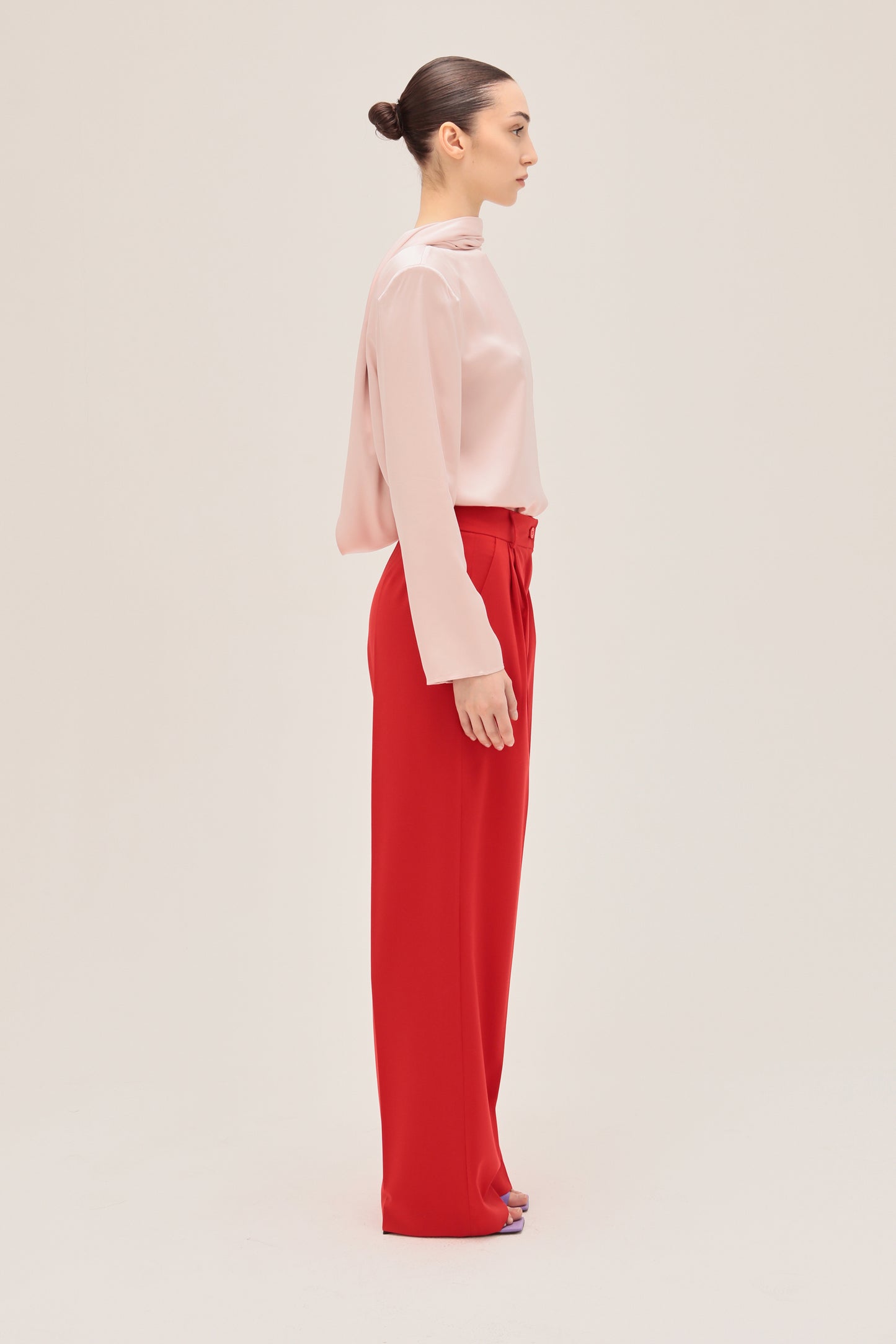 Pantalone l'Essenziale - Rosso