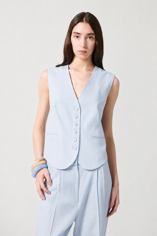 Gilet La Summer - Azzurro