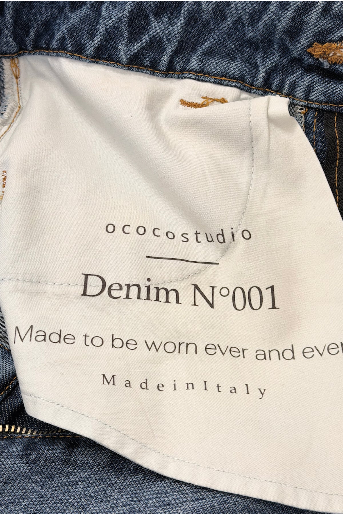 Denim 001 Man - Double Stone Washed