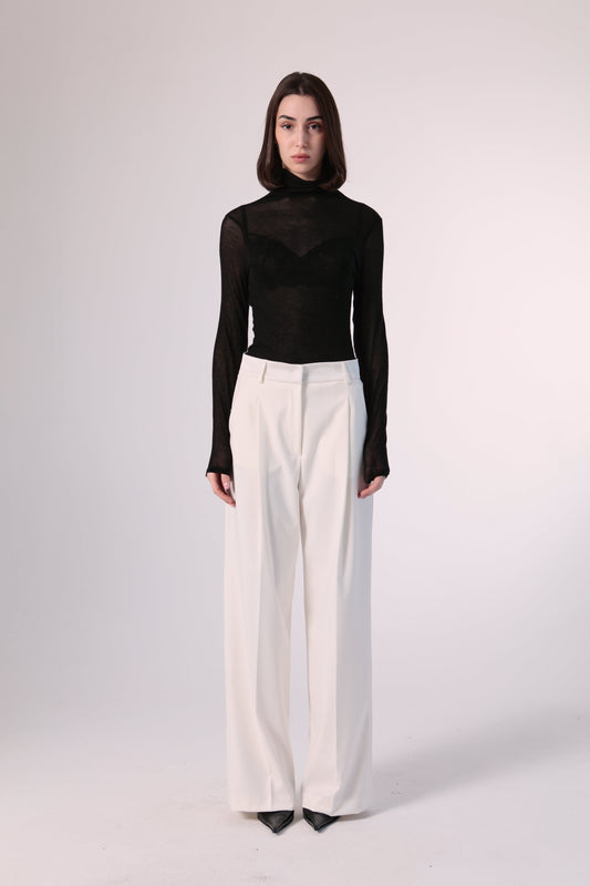 Pantalone Lo Smoking - Bianco