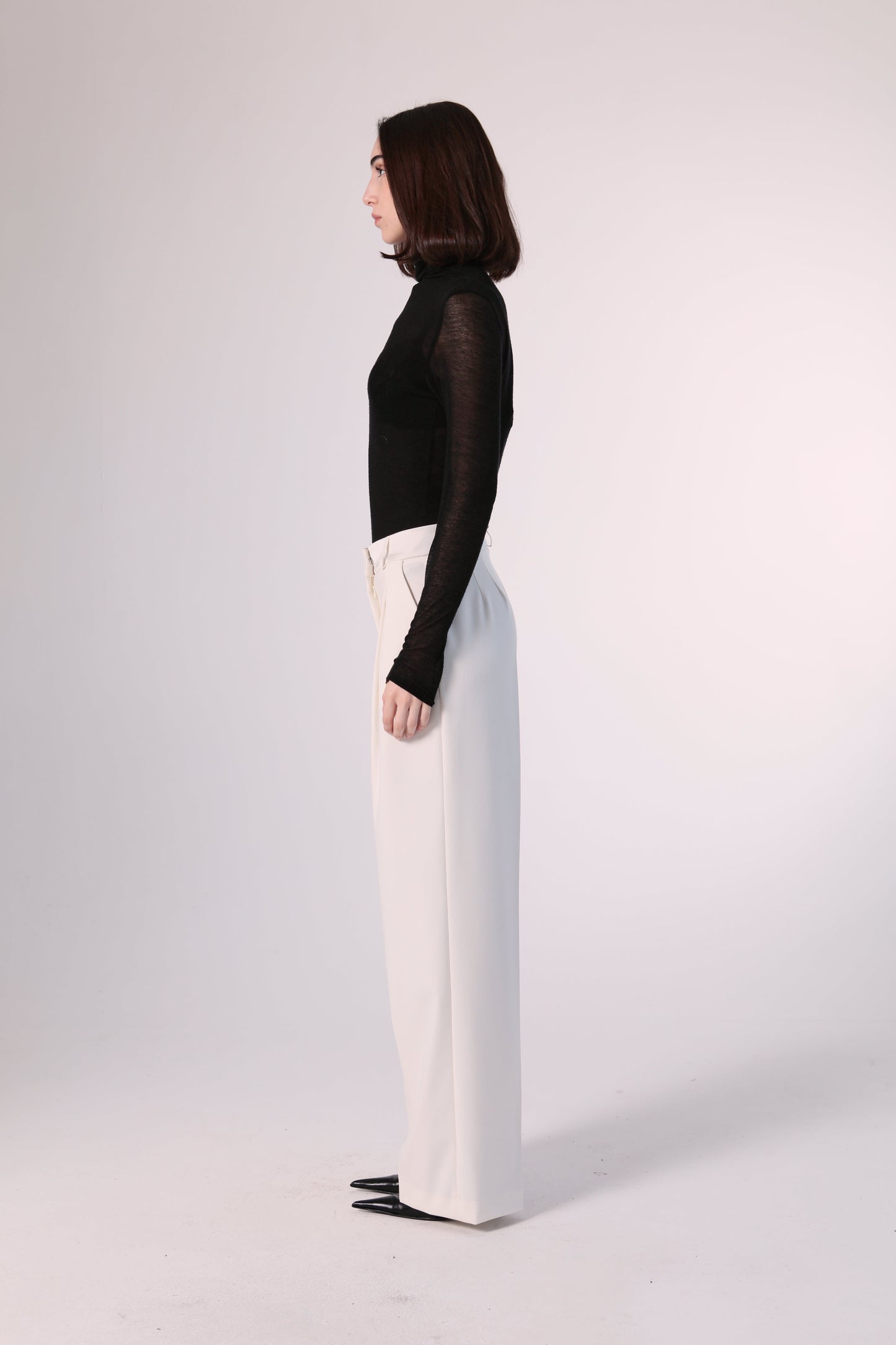 Pantalone Lo Smoking - Bianco