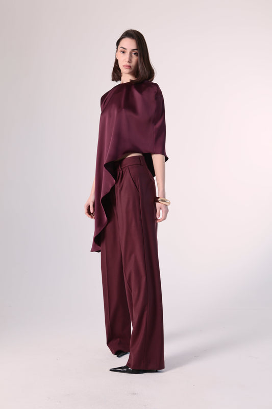 Blusa La Chic - Vino