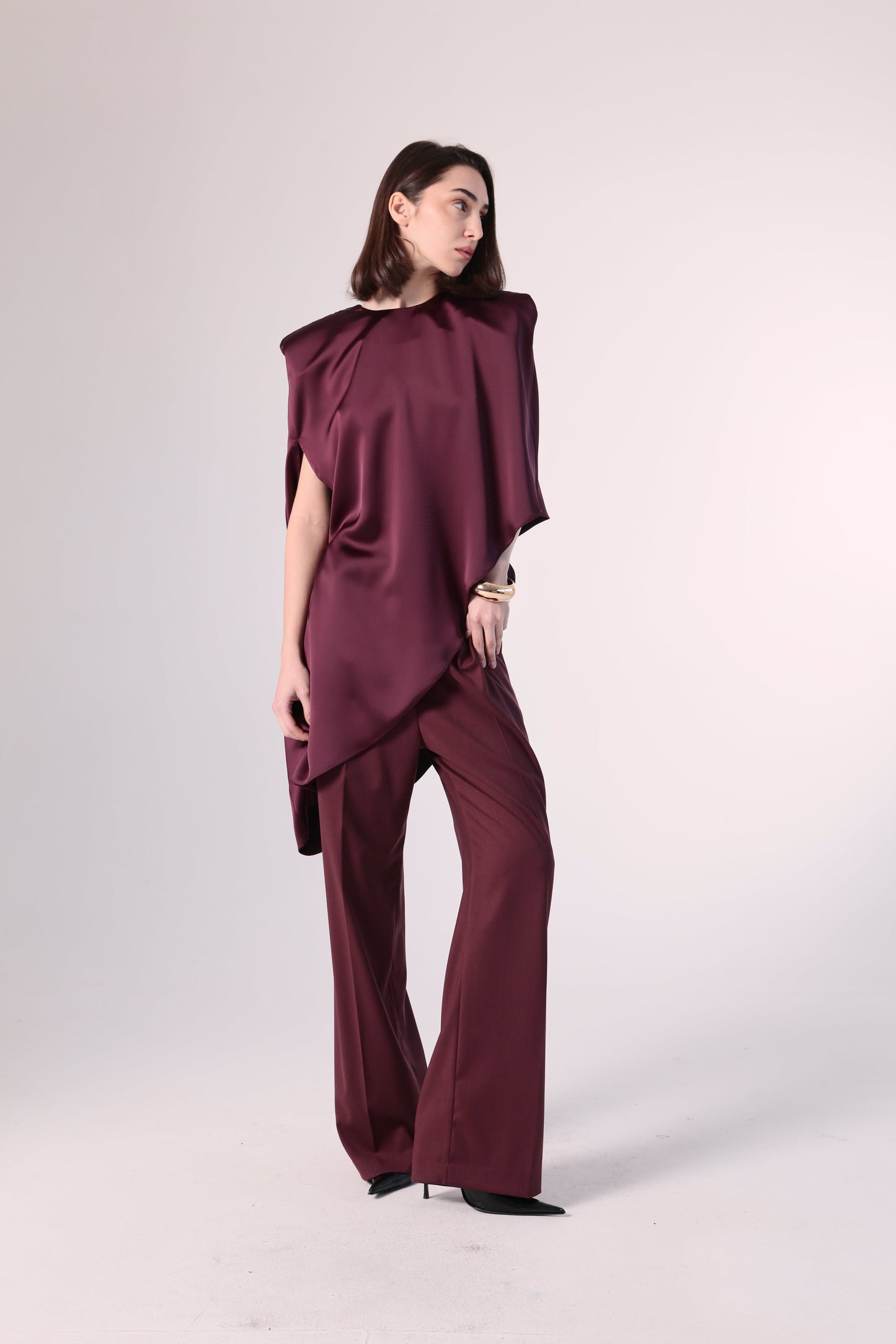 Blusa La Chic - Vino