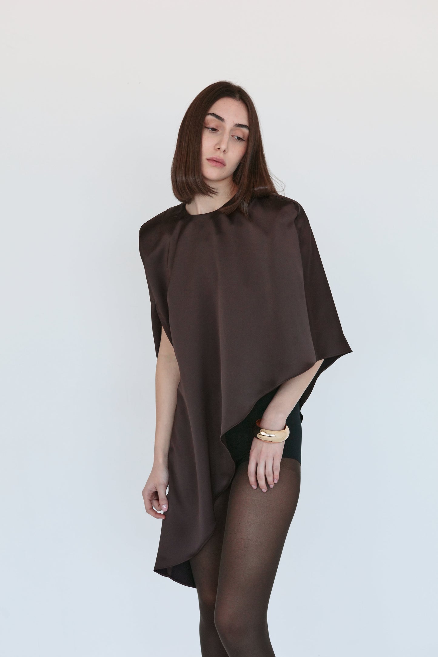 Blusa La chic - Cioccolato