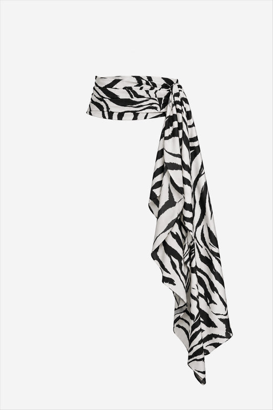 Foulard She is - Zebra