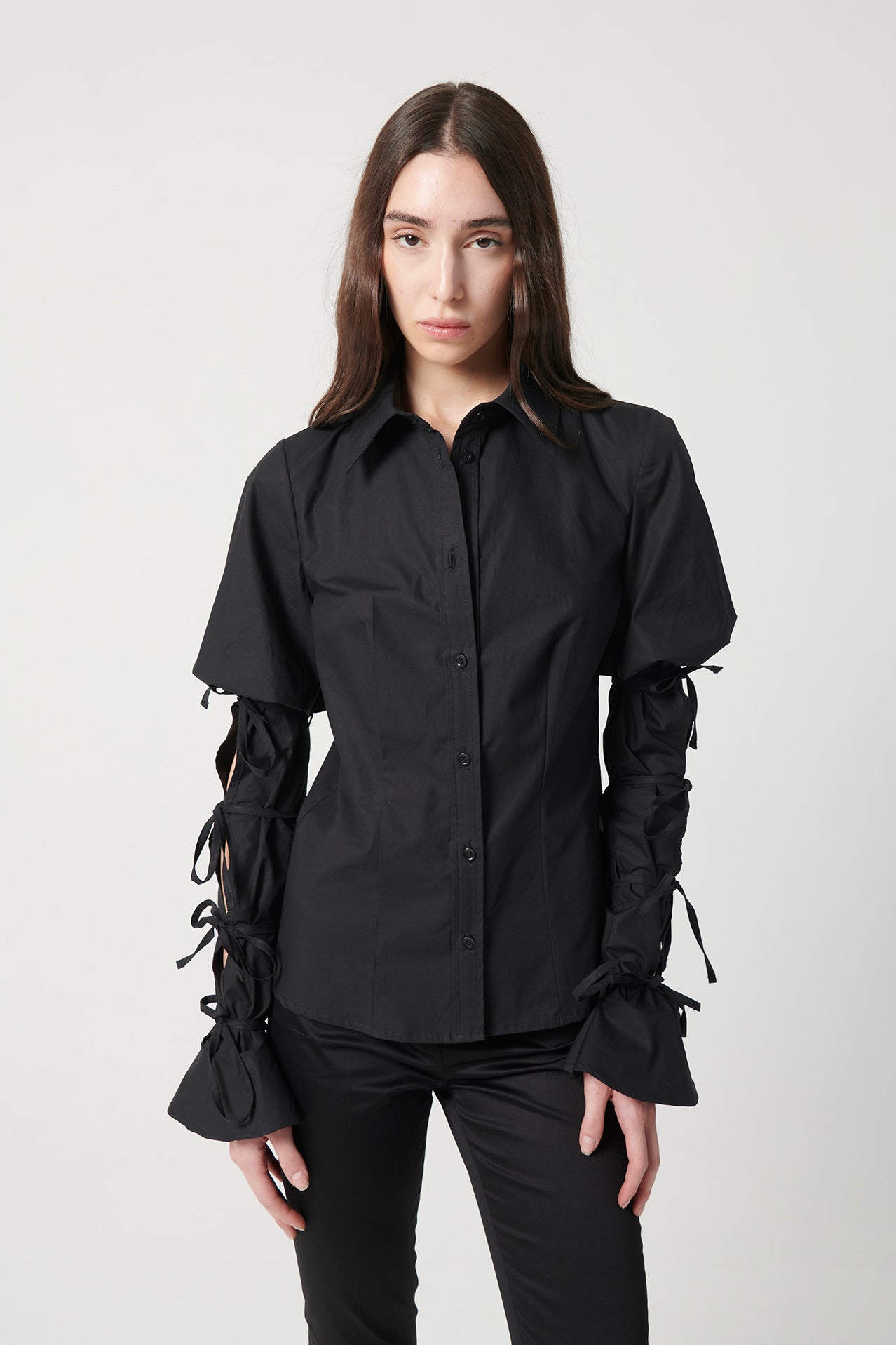 Camicia L'Intreccio - Nero
