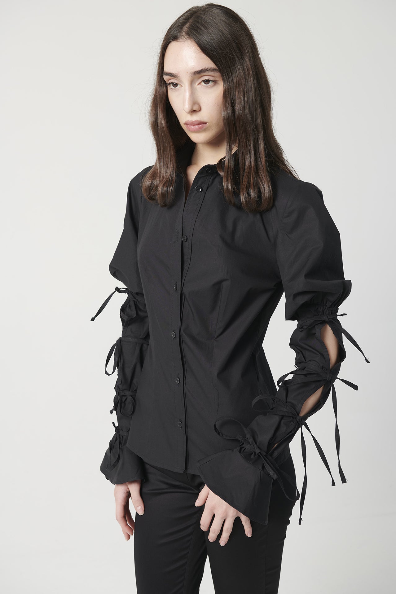 Camicia L'Intreccio - Nero