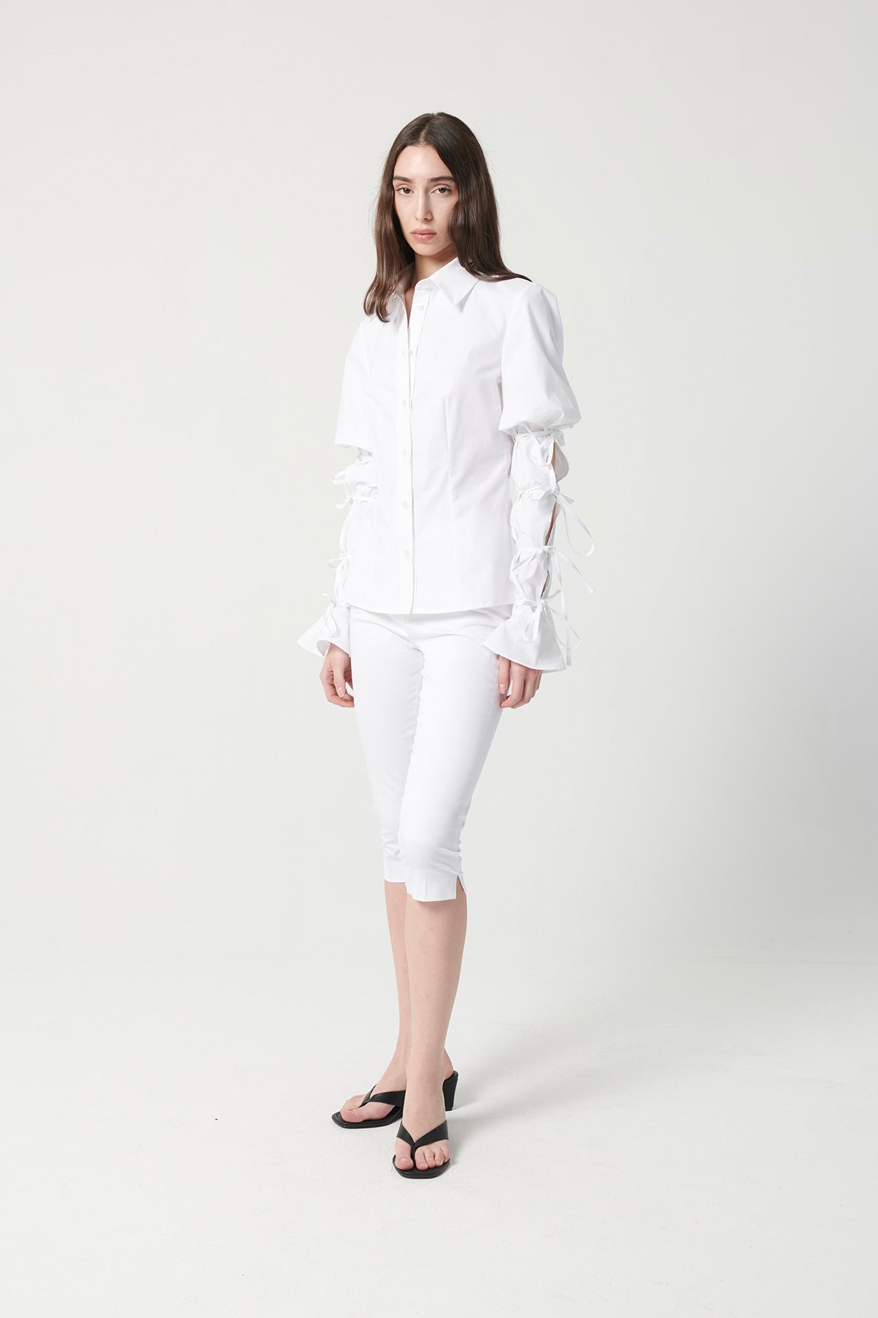 Pantalone Capri - Bianco