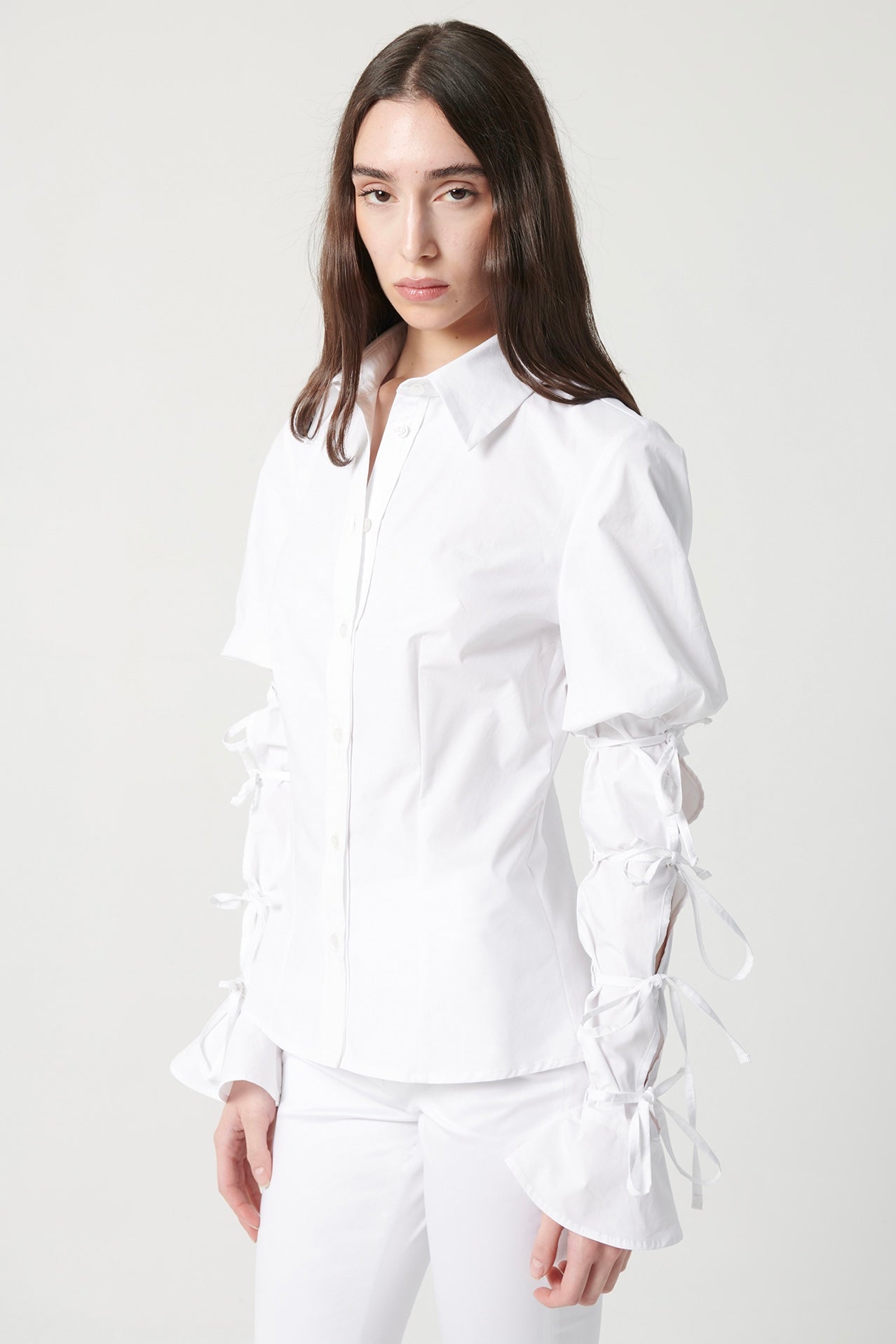 Camicia L'Intreccio - Bianca