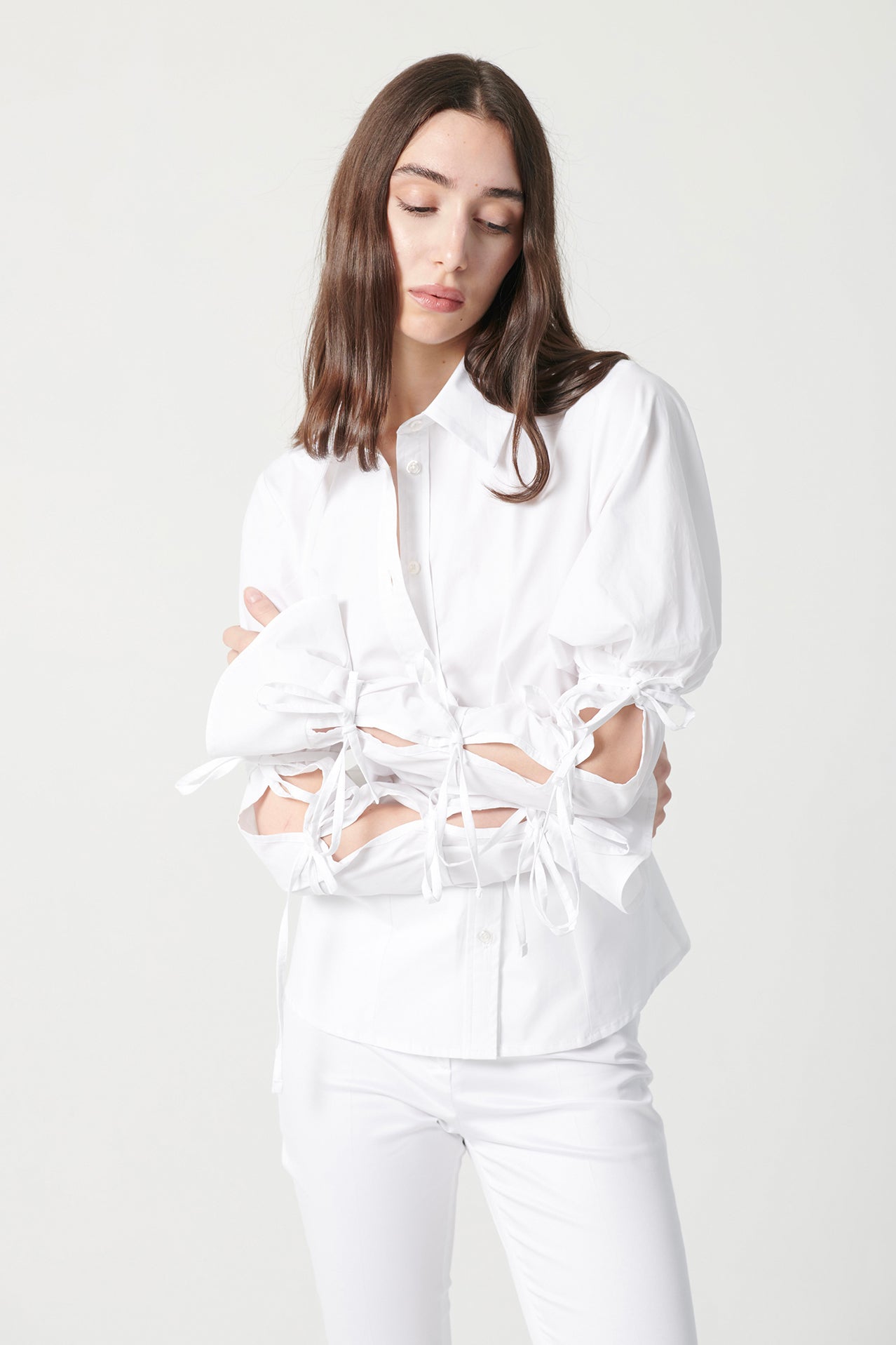 Camicia L'Intreccio - Bianca