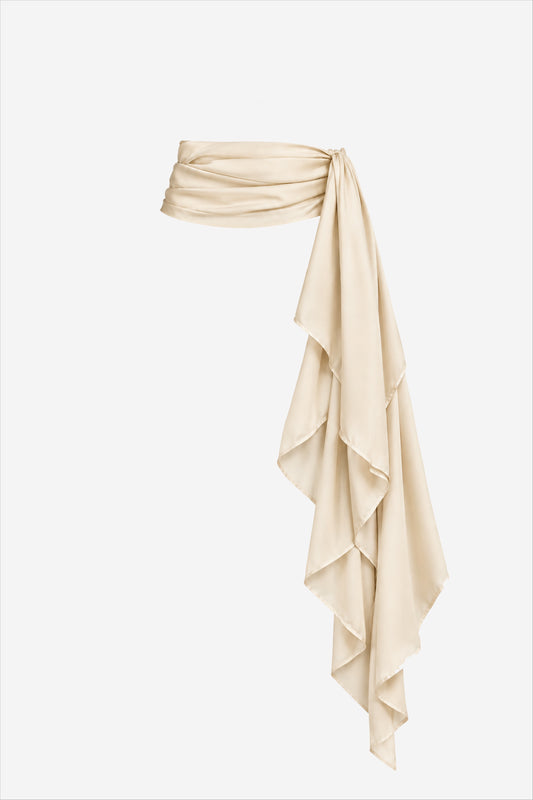 Foulard She is - Champagne